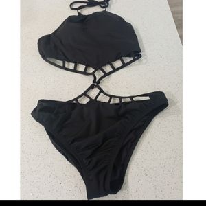 La Blanca Black One Piece